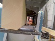 DIY Bed 2-4 Work with Planer Thicknesser + Bonus Blowjob (4K, Music) 5/16