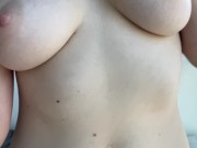 Horny teen showing off tits, pussy and ass  14/16