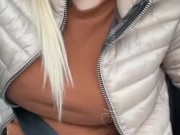 Maevaa Sinaloa - chasse à l’homme je me fait baiser et j’avale le sperme d’un inconnu dans 1 parking