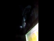 Tattooed Pawg in purple dress gets BWC from got tattooed lover 13/16