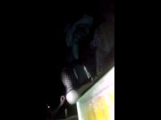 Tattooed Pawg in purple dress gets BWC from got tattooed lover 9/16