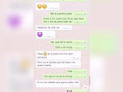 Rommie me pasa la toalla y me la termino cogiendo, haciendo facial y  lluvia dorada 2/16