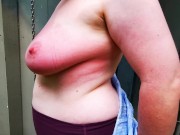 Brüste straff abbinden und harte Schläge kassieren 16/16