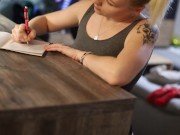 Perfect  Fuck On The Bar Stool Full Of Orgasms , Listen my scream honey (free 1/16