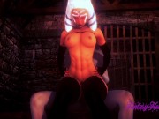 Star Wars Hentai 3D - Ashoka Tano Fucked and cums inside her 2/16