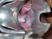 Sri Lanka girl Experiencing Pussy vaginal expansing toy 15/16