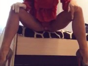 Domina Evgenia - you will eat my boyfriend's cum.