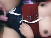 Pinay College Dorm Sex with Filipina Teen in Booty shorts - Almost came inside her - ThiccCream20  16/16