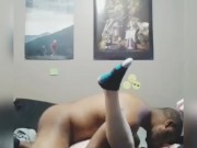 sucked T daddys dick and asked him to fuck me 14/16