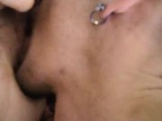 Peeing and squirt cumming in my mans mouth 11/16