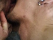 Peeing and squirt cumming in my mans mouth 12/16