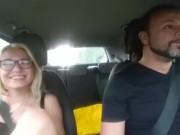 In Auto Mi Mette i Piedi In Faccia e Ride. Foot Domination Blonde Teen Femdom Dialoghi Italiano 8/16