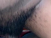 Cumming deep inside my sister-in-law's black pussy 16/16