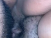 Cumming deep inside my sister-in-law's black pussy 6/16
