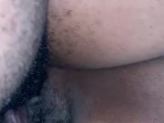 Cumming deep inside my sister-in-law's black pussy 8/16