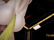 Furry Hentai - Wolfboy & White Horse Yiff 13/16