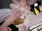 Furry Hentai - Wolfboy & White Horse Yiff 6/16