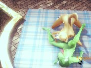 Pokemon Hentai - Gardevoir & Eevee Yiff 1/2 10/16