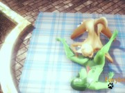 Pokemon Hentai - Gardevoir & Eevee Yiff 1/2 11/16