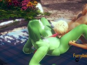 Pokemon Hentai - Gardevoir & Eevee Yiff 1/2 2/16