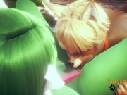 Pokemon Hentai - Gardevoir & Eevee Yiff 1/2 4/16