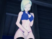 Android 18 fingers her pussy in a secluded getaway - Dragonball Hentai. 2/16
