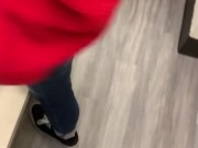 Picking up cute college teens at the mall! Took her in the dressing room. 4/16