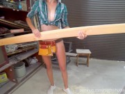 DIY Bed 2-5 Work with Planer Thicknesser + Bonus Head (4K, Music) 1/16