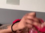 Playing with my pretty pussy until I squirt and cream  11/16