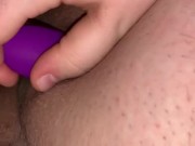 Vibrator action on that pussy 12/16