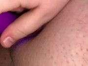 Vibrator action on that pussy 14/16