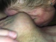 Rimjob Taint Sucking Lush Toy Ass Fucking Breast Milk Blowjob Cumshot in Mouth POV 8/16
