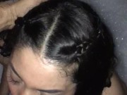 Teen latina sucks my delicious dick in the jacuzy 2/16