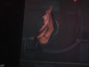 Lara Croft in the Orgasm Machine 12/16