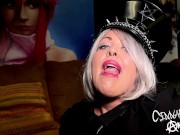 General Anarchy Gives JOI To Her Pervy Soldier Then Swallows A Thick Load 16/16