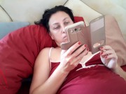 Morning fingering my pussy, and fucking nice girl. Cute babe. Nice Pussy. Part 2 16/16