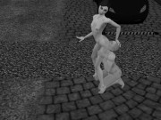 Retro porn. Sex with a doctor near the hospital | video game sex 15/16