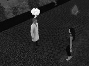 Retro porn. Sex with a doctor near the hospital | video game sex 8/16