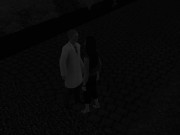 Retro porn. Sex with a doctor near the hospital | video game sex 9/16