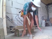 DIY Bed 2-6 Sawdust Cleaning + BONUS Balls Sucking with Cum in Mouth 7/16