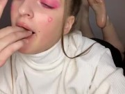 Drooling and oil feet 7/16