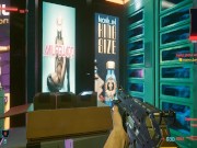 Cyberpunk 2077. Sex with a guy, a prostitute. Offered himself on the street | PC gameplay 1/16