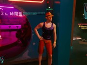 Cyberpunk 2077. Sex with a guy, a prostitute. Offered himself on the street | PC gameplay 3/16