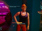 Cyberpunk 2077. Sex with a guy, a prostitute. Offered himself on the street | PC gameplay 4/16