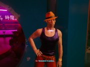 Cyberpunk 2077. Sex with a guy, a prostitute. Offered himself on the street | PC gameplay 5/16