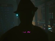 Cyberpunk 2077. Sex with a guy, a prostitute. Offered himself on the street | PC gameplay 6/16