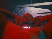 Cyberpunk 2077. Sex with a guy, a prostitute. Offered himself on the street | PC gameplay 8/16