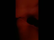 Sexy tattooed milf loves to cum with her toys... 2/16