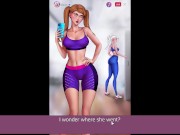 Train your ass with Elsa [Rule 34 Hentai game] Elsa and her stepsister fuck the gym teacher 7/16