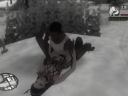 Fudendo a Mamãe Noel no Natal no meio da Neve - Gta sa 13/16
